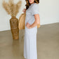Jane Gray T-Shirt Maxi Dress - FINAL SALE Dresses