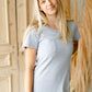 Jane Gray T-Shirt Maxi Dress - FINAL SALE Dresses