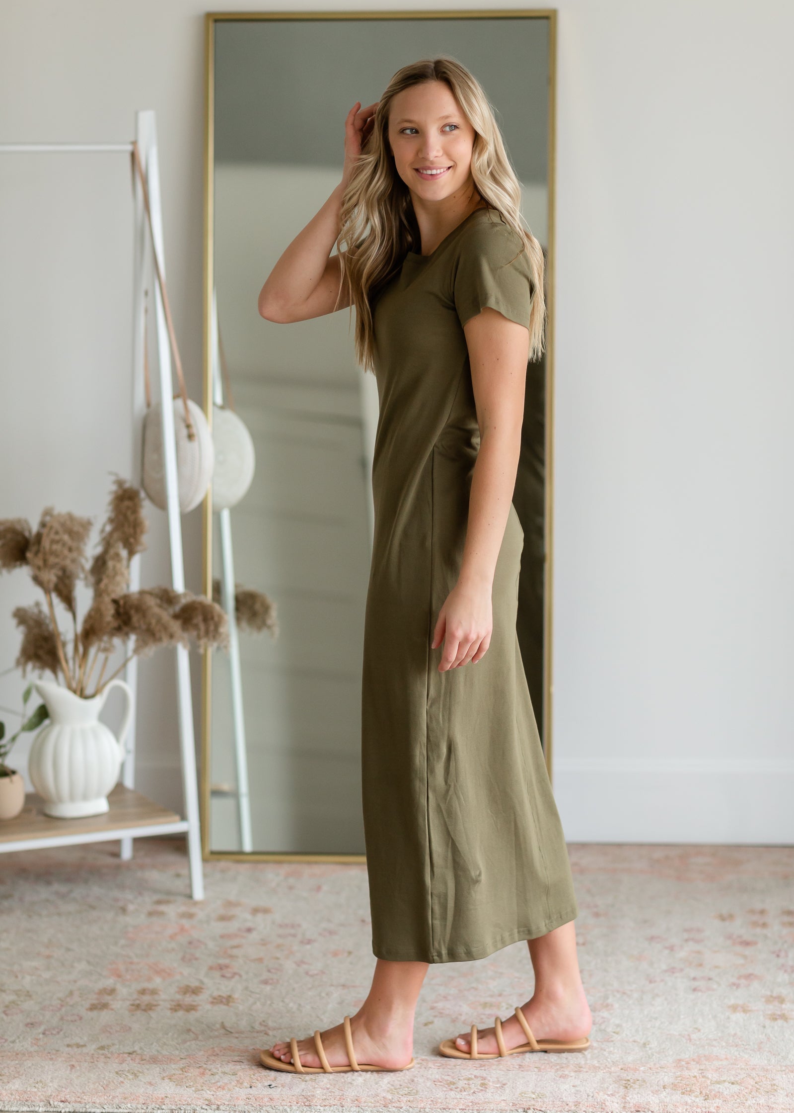 Jane T-Shirt Maxi Dress Dresses Inherit Co. 
