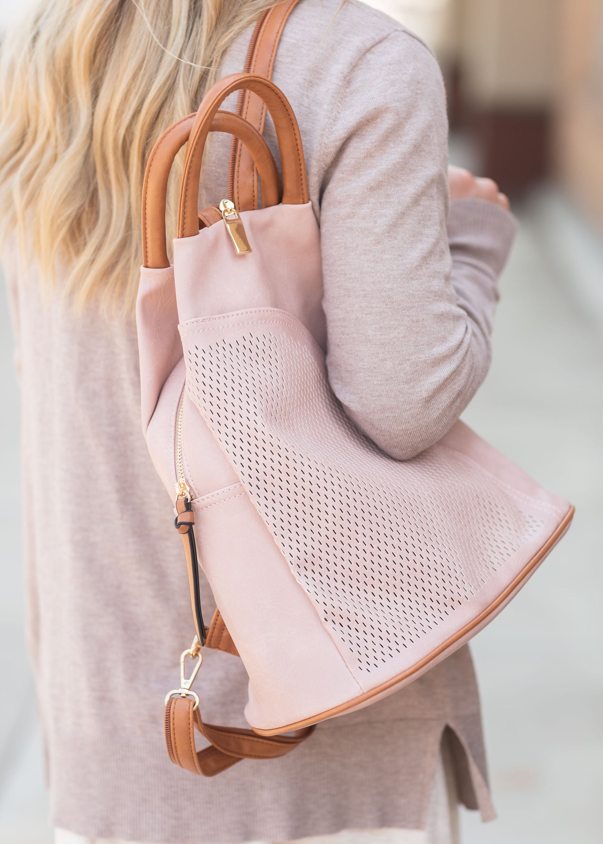 Jane Triangle Backpack Purse Bag – Inherit Co.