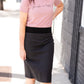 Joey Black Stretch Waist Midi Skirt - FINAL SALE Skirts