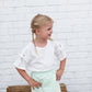 Joey Mint Stretch Waist Girls Midi Skirt - FINAL SALE Skirts