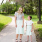 Joey Mint Stretch Waist Midi Skirt - FINAL SALE Skirts S