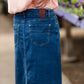 Joy A-Line Long Denim Jean Skirt - FINAL SALE Skirts