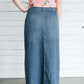 Julia Long Denim Skirt - FINAL SALE Skirts