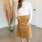 Justice Mock Neck Bushed Waffle Thermal Top - FINAL SALE Tops Z Supply