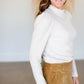 Justice Mock Neck Bushed Waffle Thermal Top Tops Z Supply