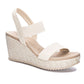 Kalyn Natural Wedge Sandal Shoes