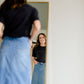 Kathryn A-Line Long Denim Jean Skirt Inherit Co.