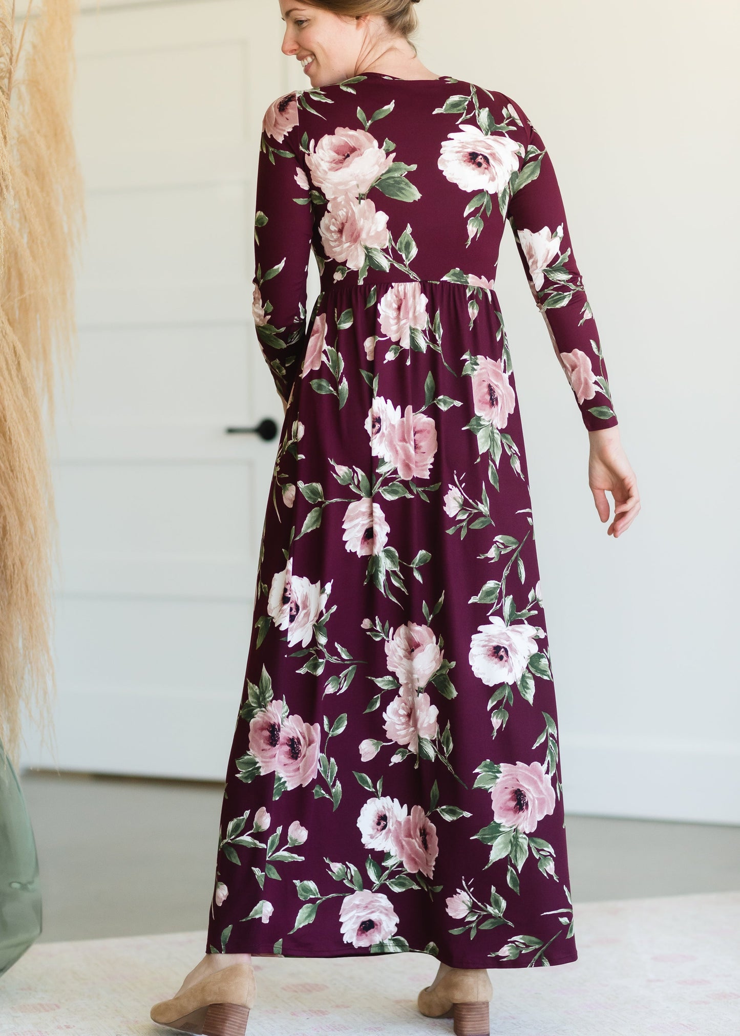 Kayli Wrap Front Floral Maxi Dress - FINAL SALE Dresses
