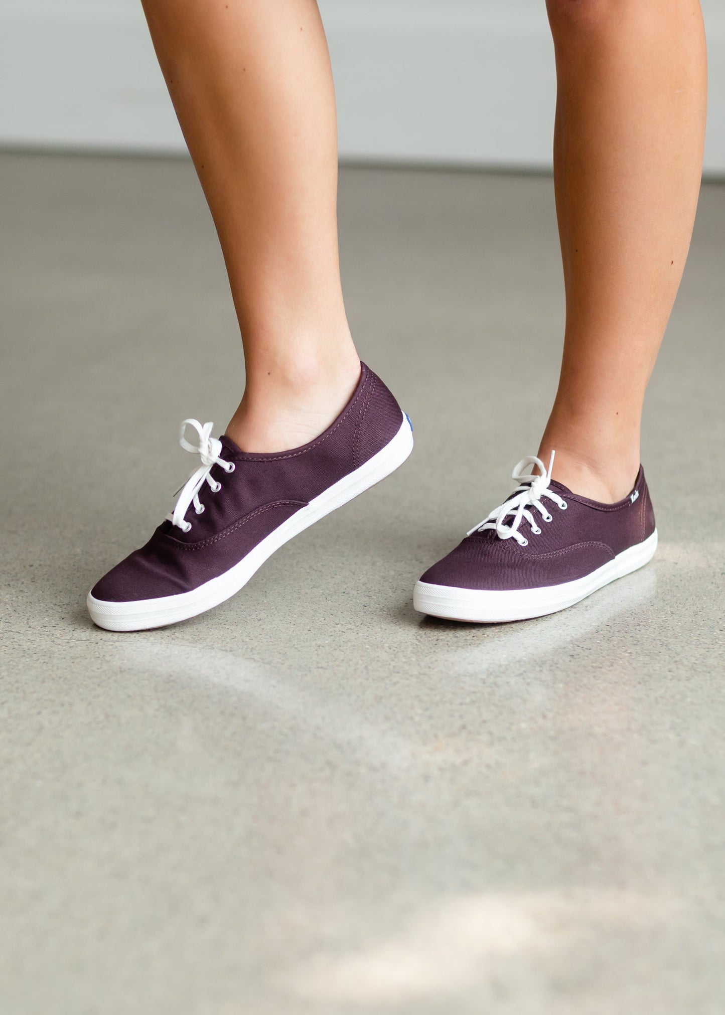 Keds Burgundy Canvas Sneaker - FINAL SALE Shoes