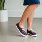 Keds Burgundy Canvas Sneaker - FINAL SALE Shoes