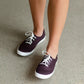 Keds Burgundy Canvas Sneaker - FINAL SALE Shoes