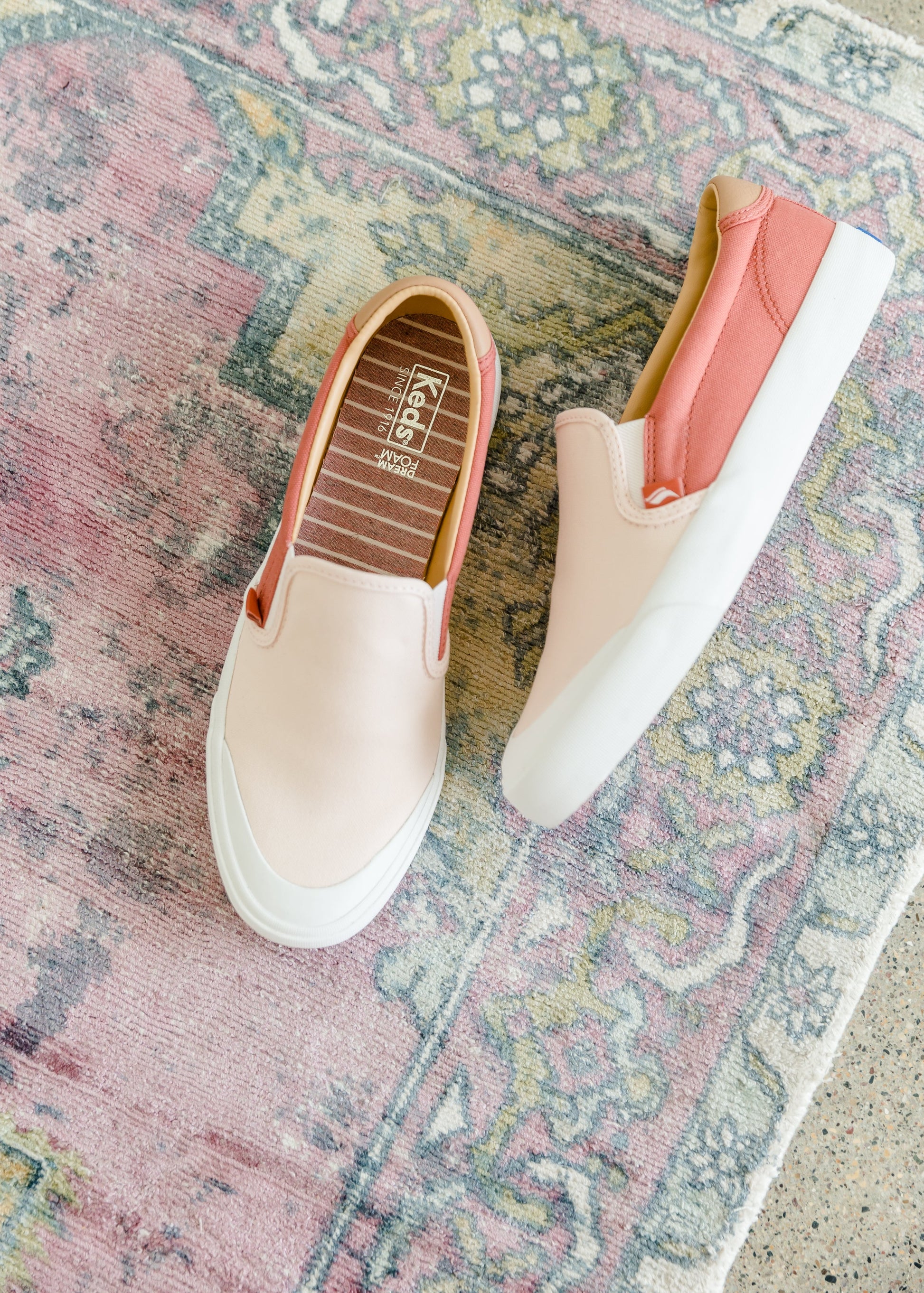 Keds Coral Canvas Crew Kick Sneaker - FINAL SALE Shoes