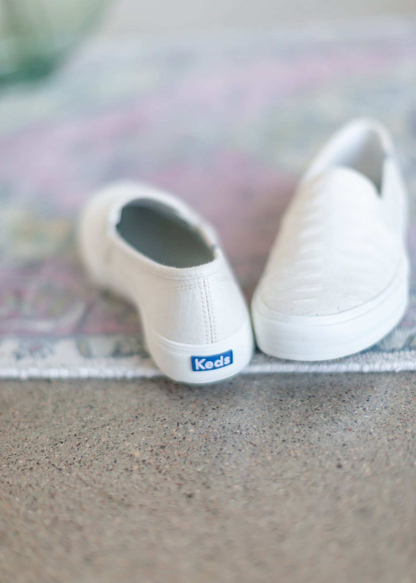 Keds Double Decker Wave Cream Slip on Shoe - FINAL SALE Accessories