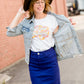 Keep Shining mustard and pink Inherit Graphic Tee