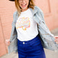 Keep Shining mustard and pink Inherit Graphic Tee
