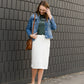 Kelly Drawstring Midi Skirt - FINAL SALE Skirts