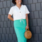 Kelly Drawstring Midi Skirt - FINAL SALE Skirts