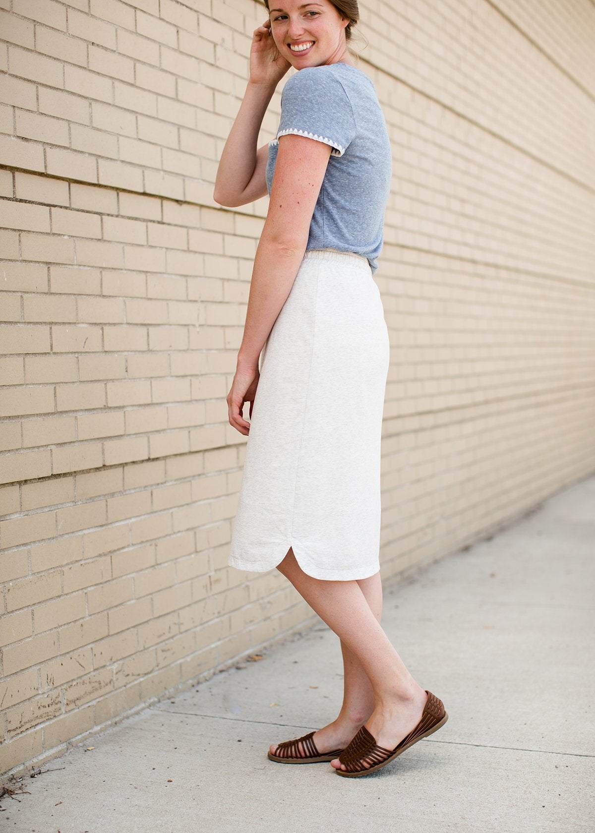 Kelly Drawstring Midi Skirt - FINAL SALE Skirts