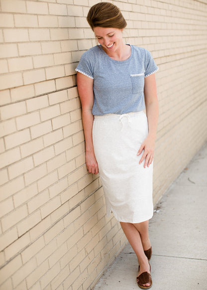 Kelly Drawstring Midi Skirt - FINAL SALE Skirts