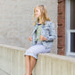 girls knit stretch waist midi skirt in black, gray or tan