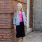 girls knit stretch waist midi skirt in black, gray or tan