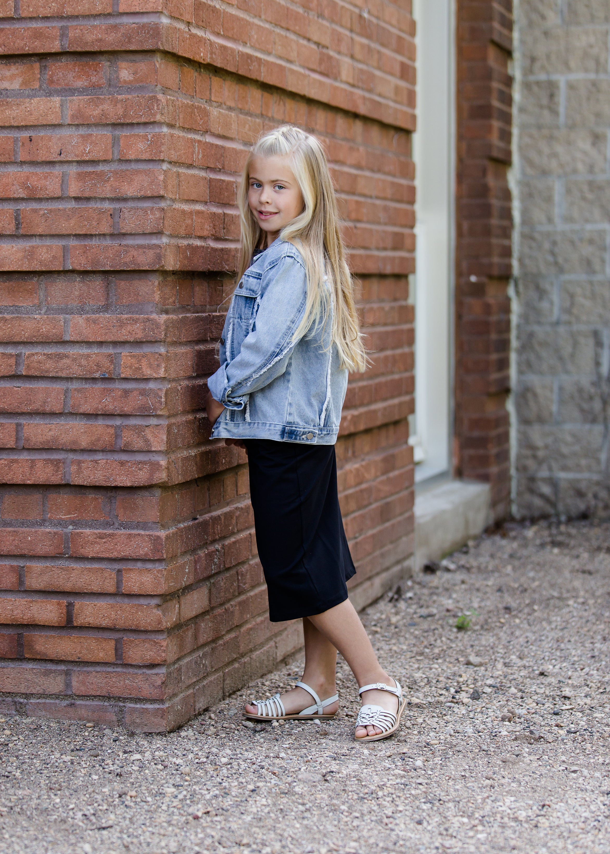 Modest Girls Kiera Midi Stretch Skirt Inherit Clothing Company
