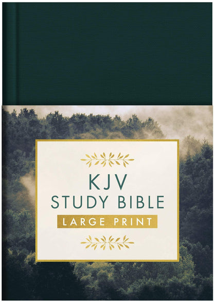 KJV Large Print Evergreen Study Bible Accessories Barbour Publishing Inc.