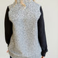 Knit Colorblock Gray Top - FINAL SALE Tops