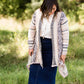 Knit Drape Striped Sweater DISCONTINUED Tops