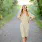 Knit Floral Drawstring Midi Dress Dresses Polagram + BaeVely