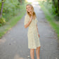 Knit Floral Drawstring Midi Dress Dresses Polagram + BaeVely