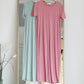 Knit Maxi Short Sleeve Dress Dresses Zenana