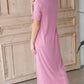 Knit Maxi Short Sleeve Dress Dresses Zenana