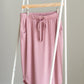 Knit Midi Drawstring Skirt Skirts Zenana Rose / S