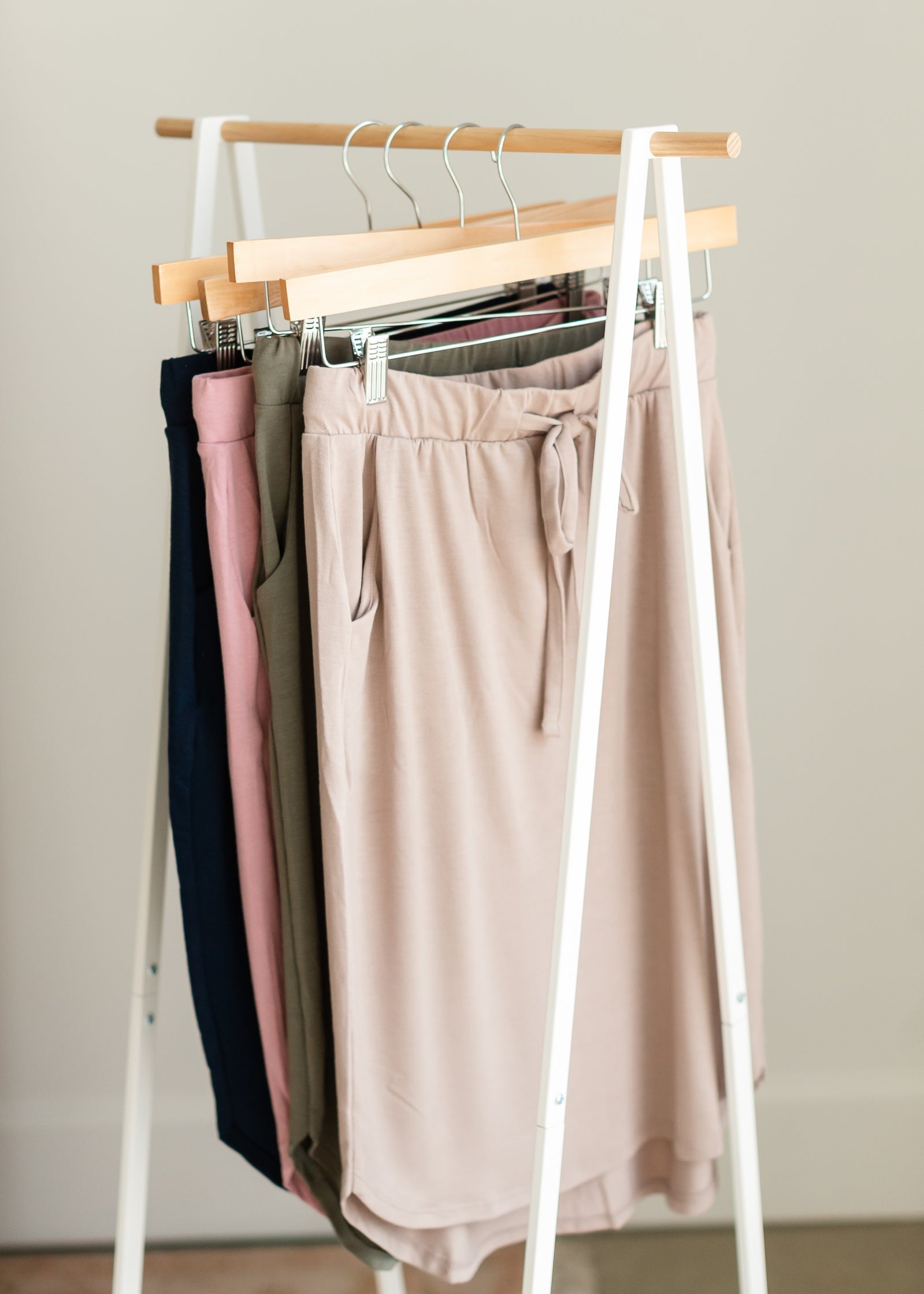 Knit Midi Drawstring Skirt Skirts Zenana