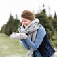 Knit Multi Colored Mittens Accessories