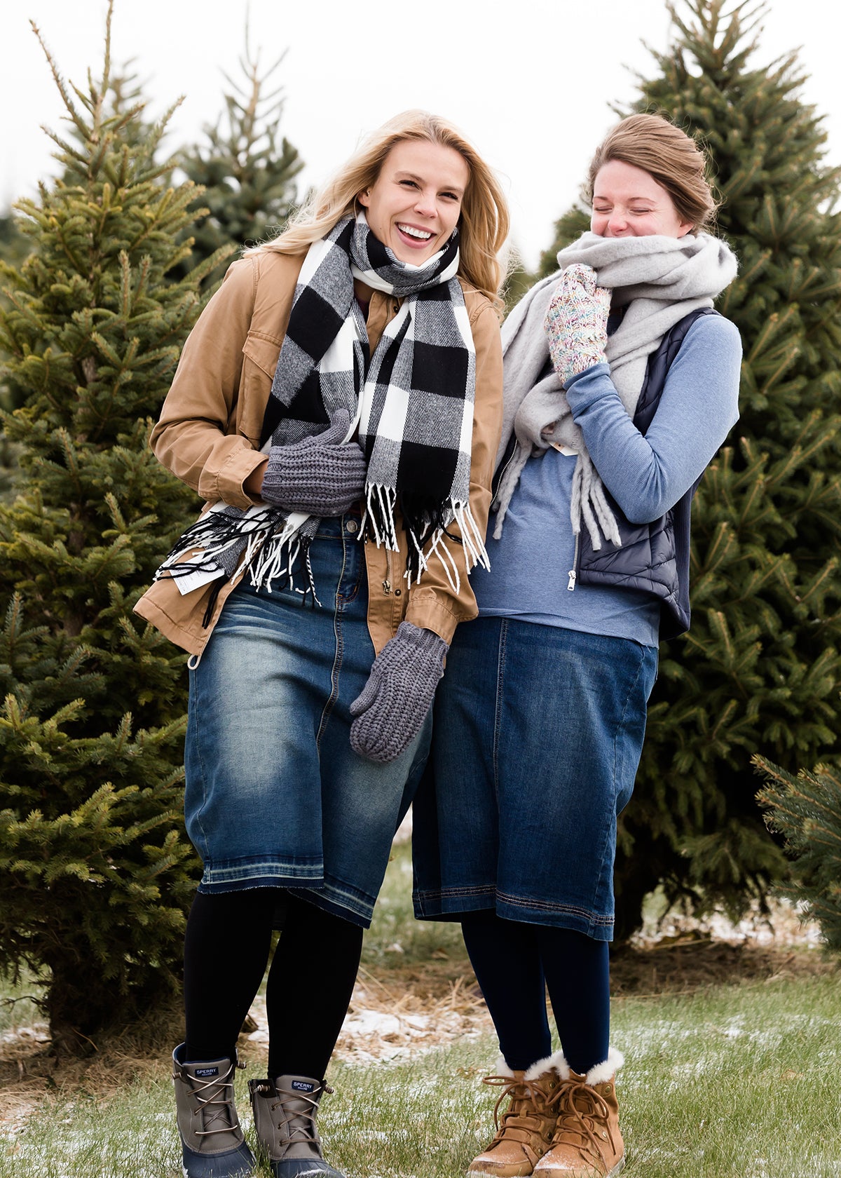 Knit Multi Colored Mittens Accessories