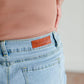 Kobe Distressed Light Denim Midi Skirt Skirts Sheer Dent Beauty