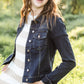 Kut Dark Wash Bambella Denim Jacket - FINAL SALE Tops