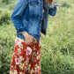 Kut Medium Wash Boyfriend Denim Jacket - FINAL SALE Tops