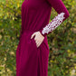 Lace Detail Midi Dress Dresses