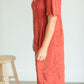 Lace Overlay Bell Sleeve Maxi Dress - FINAL SALE Dresses