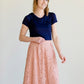 Lace Stretch Waist Midi Skirt - FINAL SALE Skirts