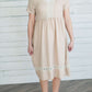 Lace Trim Tunic Dress - FINAL SALE Dresses