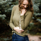 Lace Up Thermal Top - FINAL SALE Tops