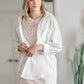 Lalo Button Up Top with Pockets Shirt Z Supply