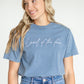 Land of the Free Graphic Tee Tops