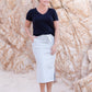 Lanelle Cuffed Sleeve Tee - FINAL SALE Tops Thread & Supply